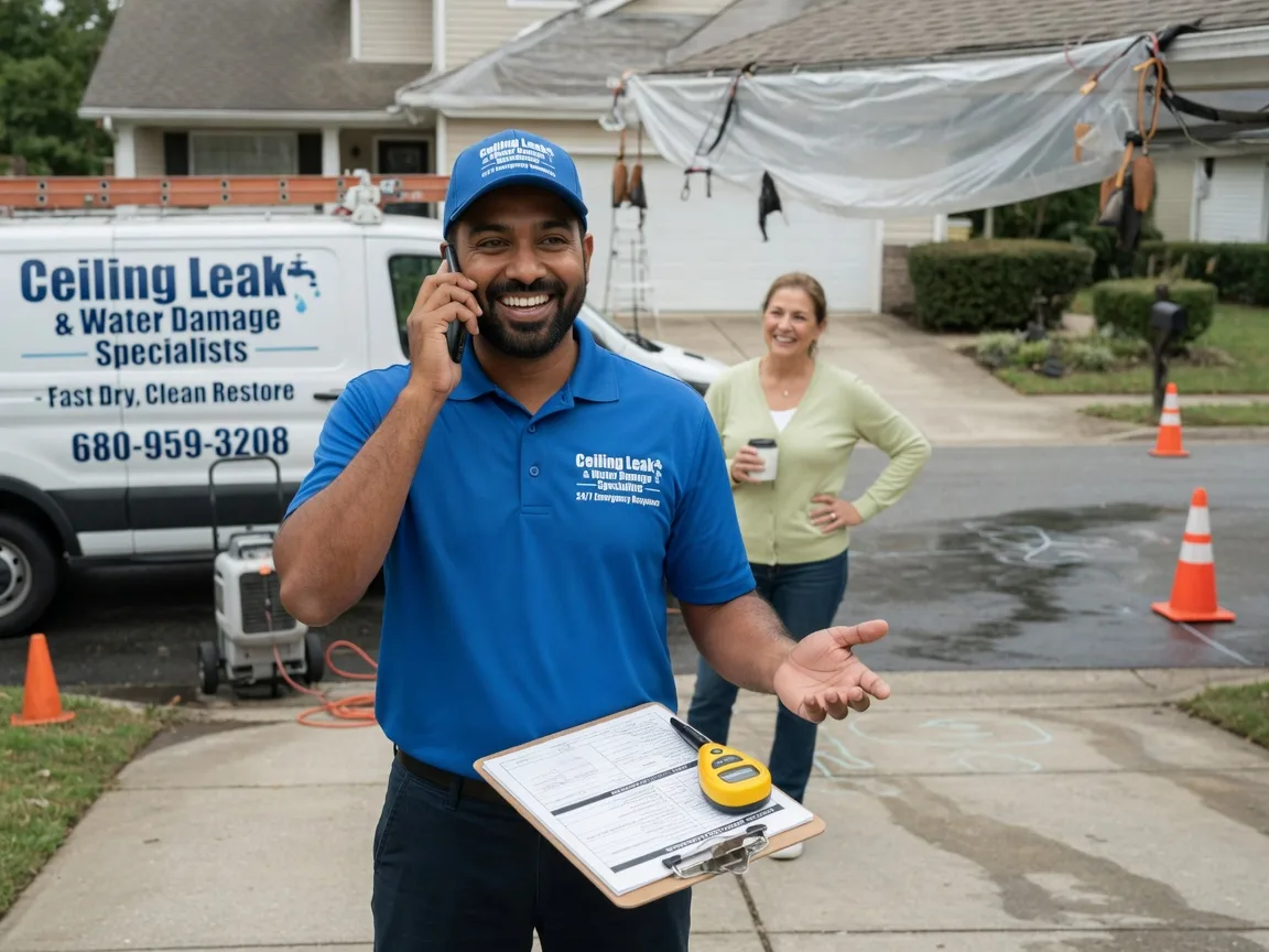 Ceiling Leak Cleanup Williamstown, KY FAQs
